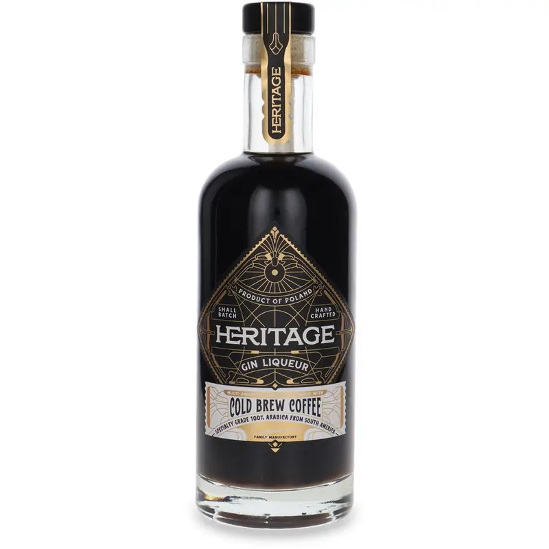 Likier Heritage Cold Brewed Coffee Gin Liqueur 24% 0,5l