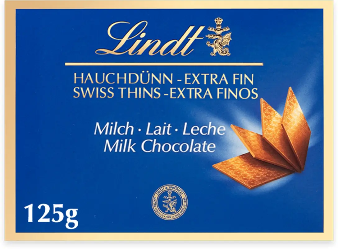Bombonierka Lindt Extra Fin Milk Chocolate 125g