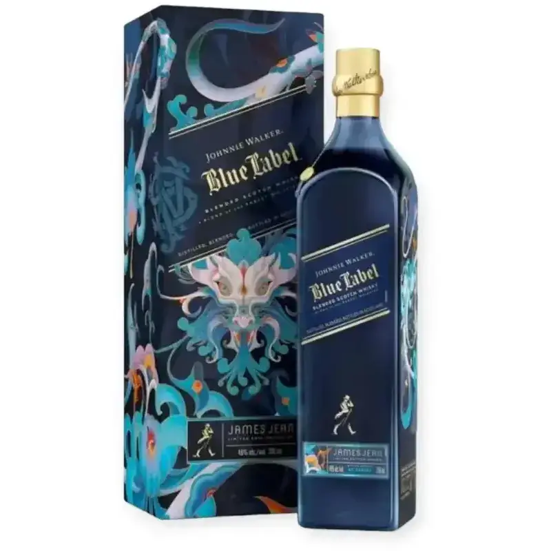 Whisky Johnnie Walker Blue Label Year of the Wood Dragon x James Jean 2024 1l