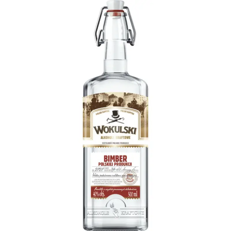 Wódka Wokulski Bimber 40% 0,5l