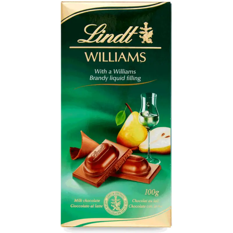Czekolada nadziewana Lindt Williams 100g