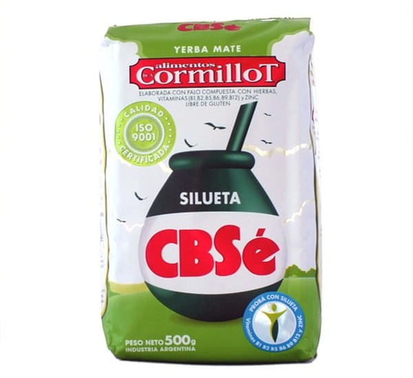 Yerba Mate CBSe Silueta 0,5kg