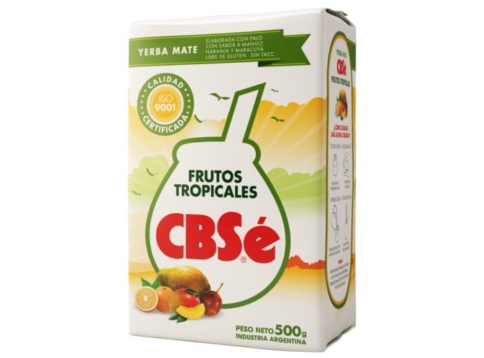 Yerba Mate CBSé Frutos Tropicales 500g