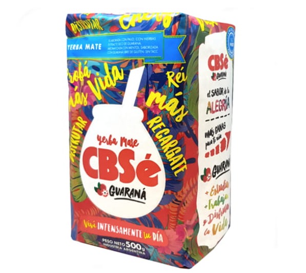 Yerba Mate CBSé Guarana 500g