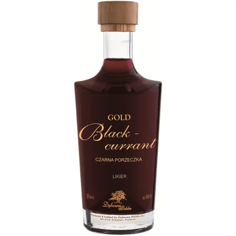 Likier Dębowa Blackcurrant Czarna Porzeczka 35% 0,7l
