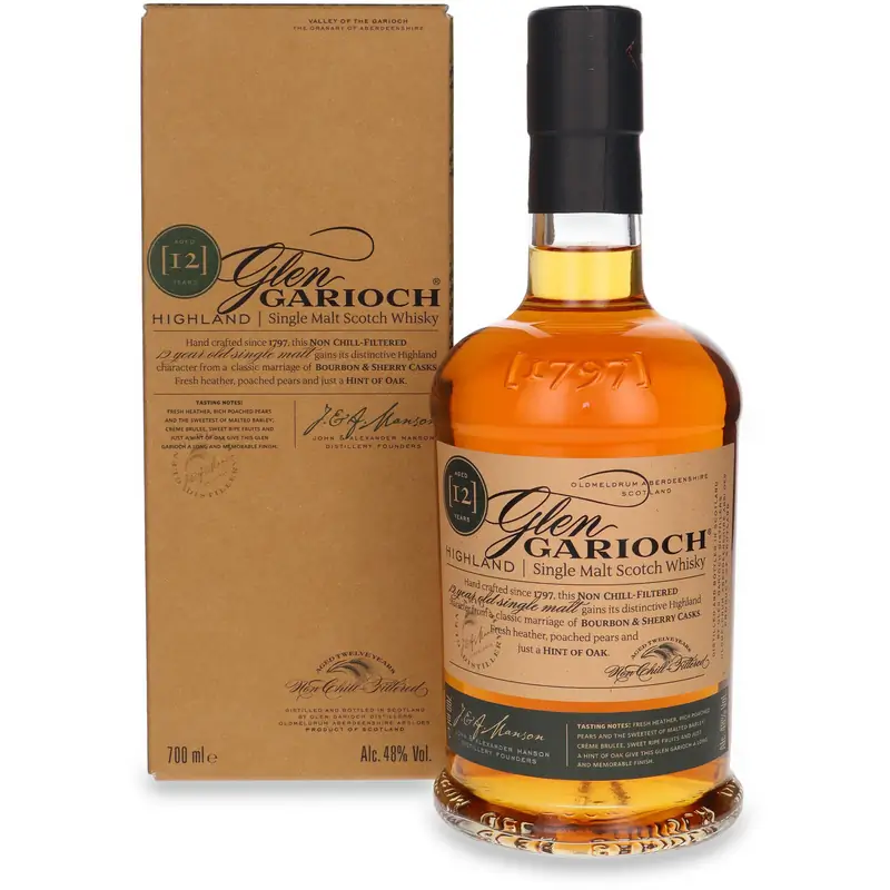 Whisky Glen Garioch 12 YO 48% 0,7l
