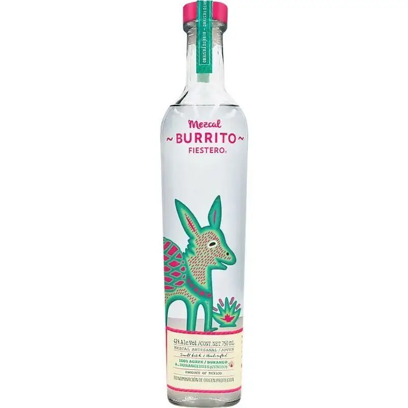 Mezcal Burrito Fiestero Cenizo 40% 0,7l