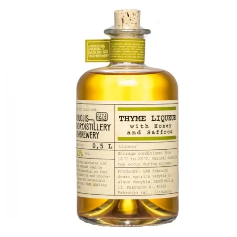 Likier Pakruojis Manor Thyme 42% 0,5l
