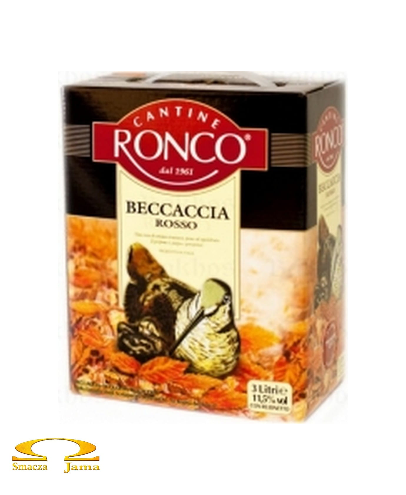 Wino Beccaccia Rosso 5,0l Włochy 